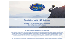 Desktop Screenshot of brocker-schmuck.de